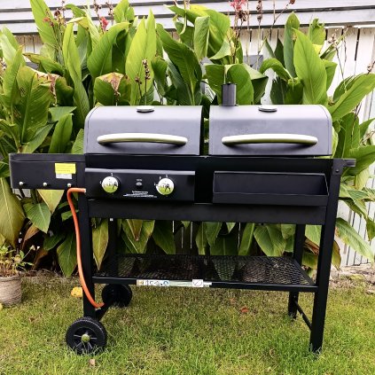 Kombinovaný gril plyn/uhlie
