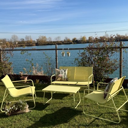 4-miestny kovový set Cali