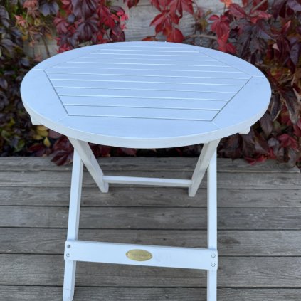 Odkladací stolík Mesa - biely