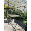 Bistro set – Lugo – 2 osoby – dekor drevo