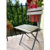 Bistro set – Lugo – 2 osoby – dekor drevo