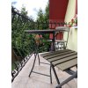Bistro set – Lugo – 2 osoby – dekor drevo