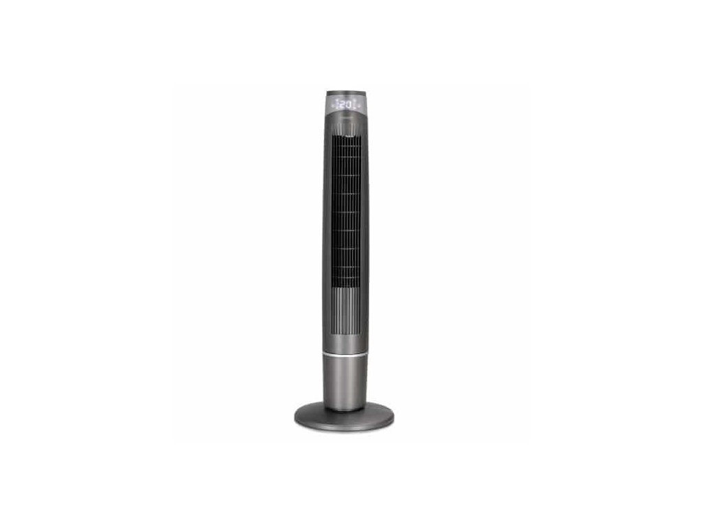 Vežový ventilátor 120 cm - šedý