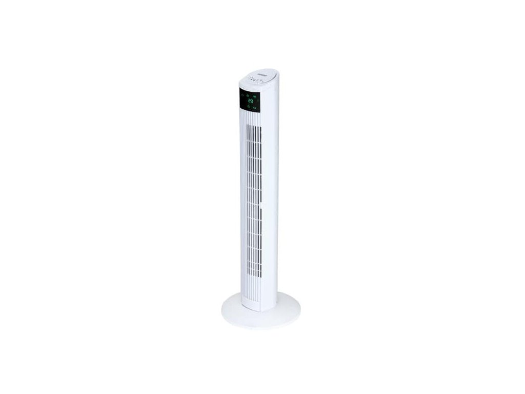 Vežový ventilátor 96 cm - biely