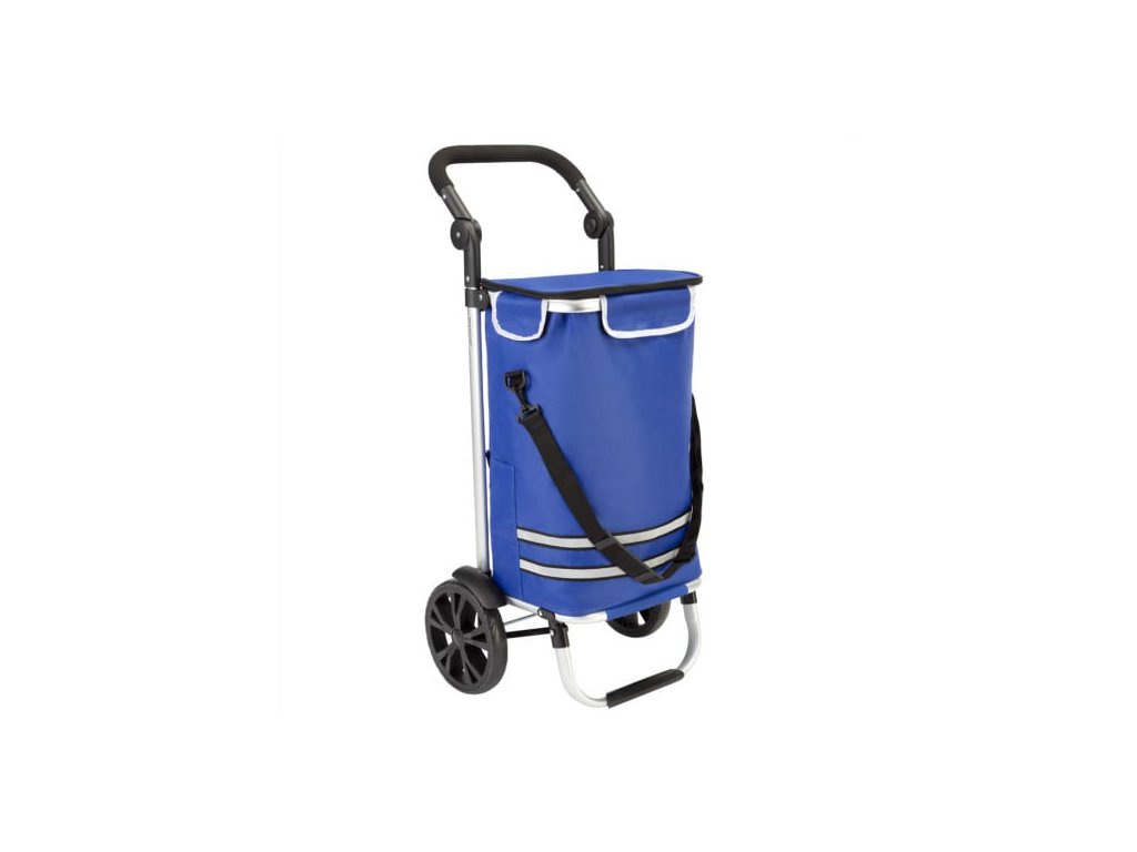 Nákupný vozík 56l - modrý