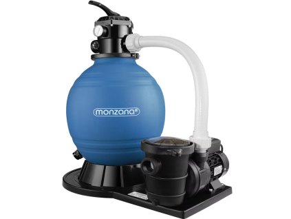 Pieskový filtračný systém 15 900 l/h s predfiltrom