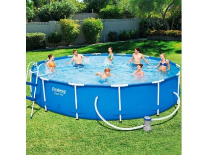 Bazén - Pool “Steel Pro™” Set Ø427x84cm 123805