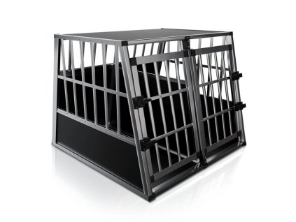 Alu prepravka pre psov XL