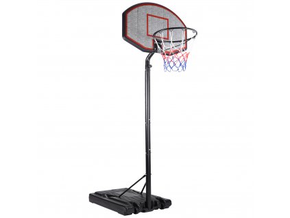 Basketbalový kôš s kolieskami - 257-305 cm 155455