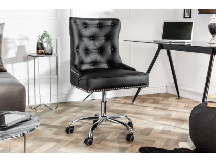 Kancelárska stolička Victorian čierna 235404