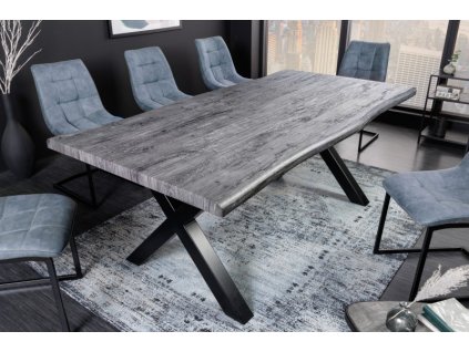 Jedálenský stôl Wild 180cm sivý 235964