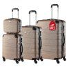 12765 set cestovnych kufrov essential 4 dielny champagne