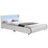 Čalúnená posteľ Sevilla 140 x 200 cm - biela 20629