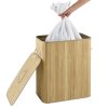 Bambusový kôš na prádlo Curly 100 litrov, prírodný 13751
