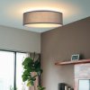 Stropná lampa O30cm - sivá 15785