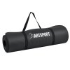 Podložka na cvičenie 185x60x1 cm čierna 16793