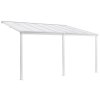 Hliníková pergola Borneo 4x3 m - biela 17377
