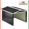 Garáž pre robotickú kosačku 86x100x63cm - antracit 18402