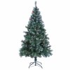Umelý vianočný stromček 180 cm so snehom