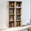 Knižnica Skylar 106x30x30cm - prírodná využitie