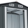 Záhradný domček - 312x257x177,5 cm - antracit strecha