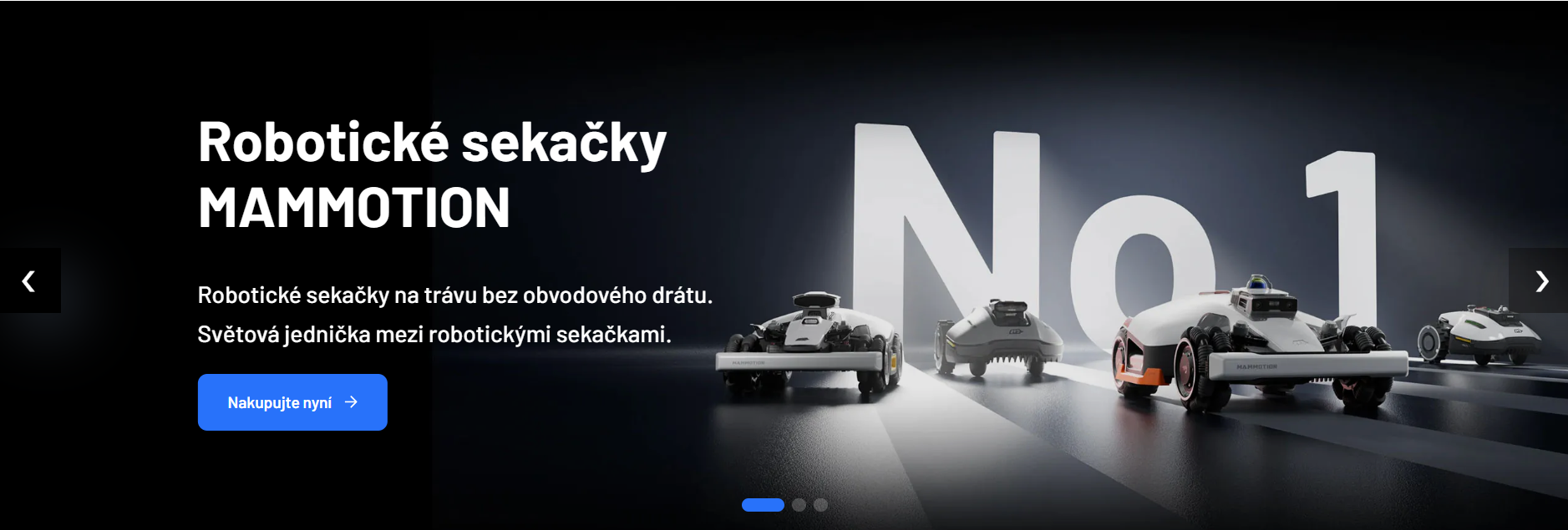 ROBOTICKÁ SEKAČKA BEZDRÁTOVÁ