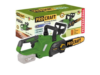 4904 aku rucni pilka procraft pka36 bez baterie a nabijecky pka36