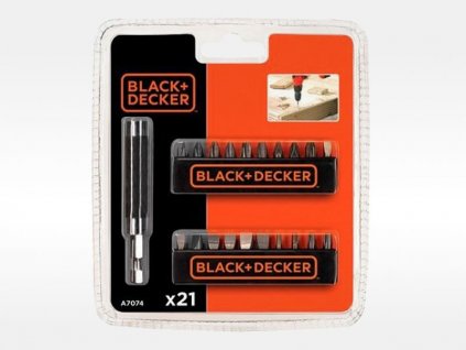 Black&Decker A7074 sada bitů 21 dílů