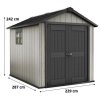 Keter Oakland Zahradní domek 759 hnědo-šedá/antracit 230390