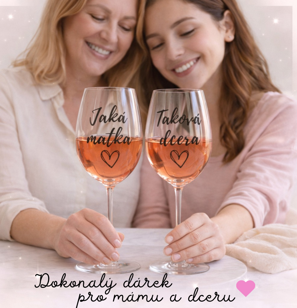 Sklenička Máma a dcera