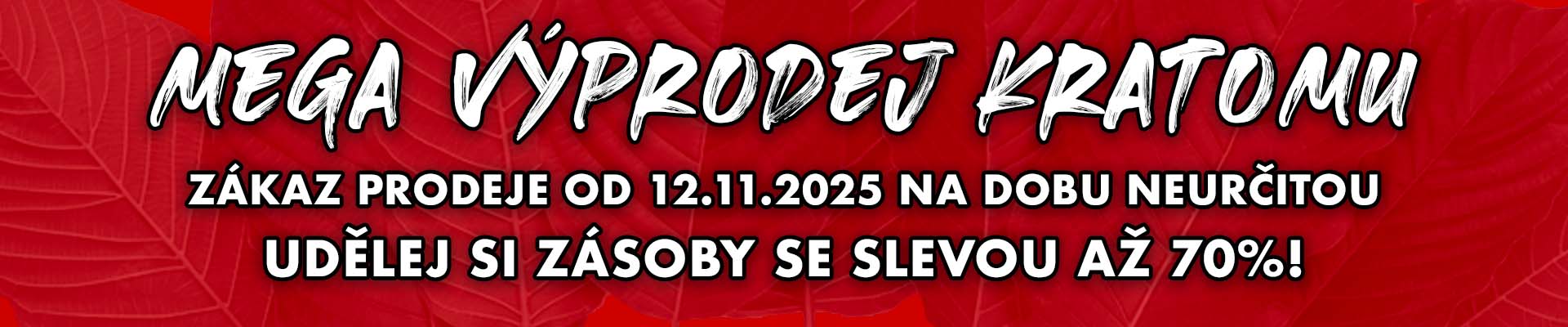 Poslední dny kratomu!