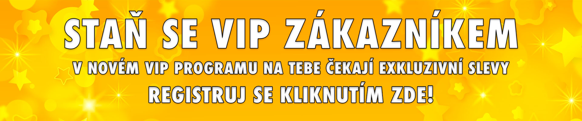 Vítej ve VIP programu!