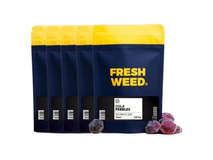 5x10 pack Delta9 THCX Gummies Cola