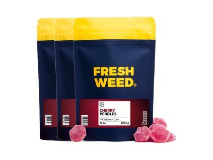 3x10 pack Delta9 THC gummies Cherry