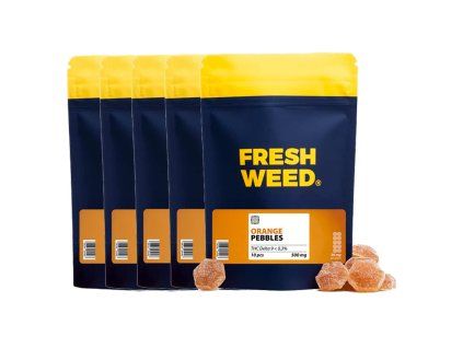 5x10 pack Delta9 THC gummies Orange
