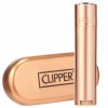 CLIPPER ZAPALOVAČ KOVOVÝ ROSE GOLD 1