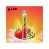 Happ Bar Crystal - Strawberry Kiwi - 600 potáhnutí - 20mg