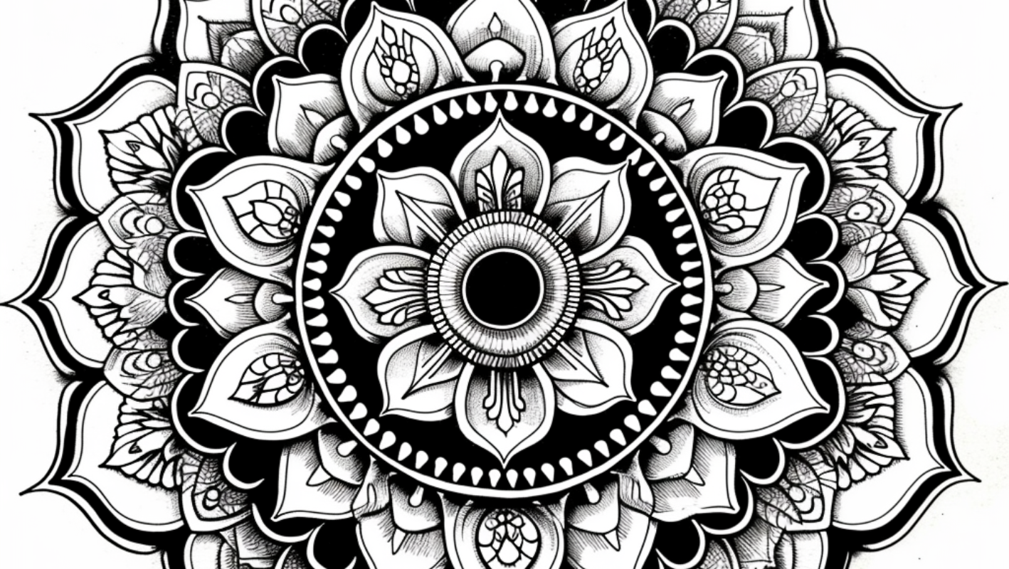 Jak vytvořit vlastní mandalu- Krok za krokem k osobnímu duchovnímu uměleckému dílu.