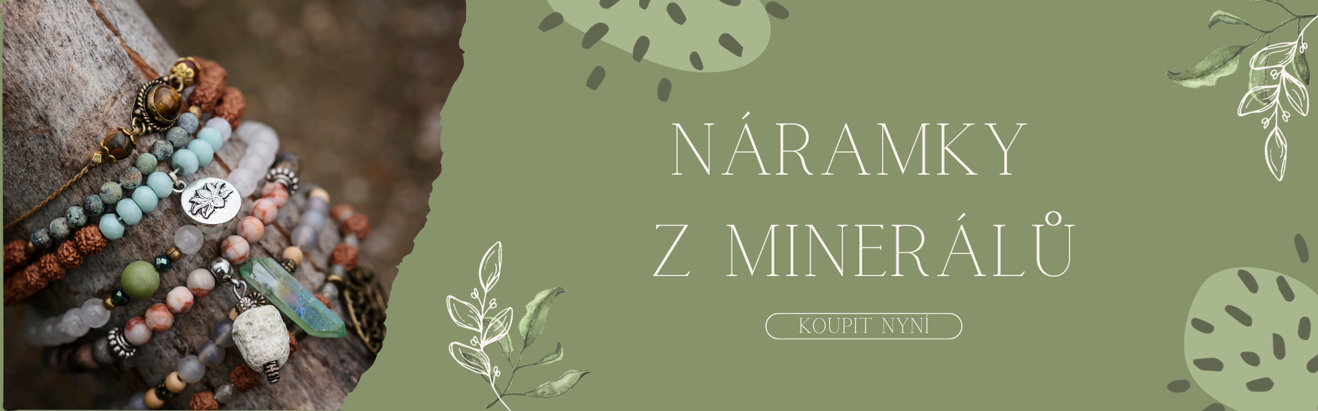 Náramky z minerálů