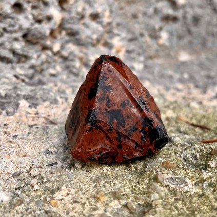 OBSIDIÁN MAHAGONOVÝ - surový drahý kámen