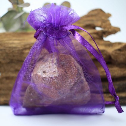 organzový pytlík - tmavě fialový optimized