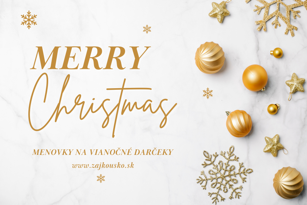 MENOVKY NA VIANOČNÉ DARČEKY 2025 (PDF ZDARMA)