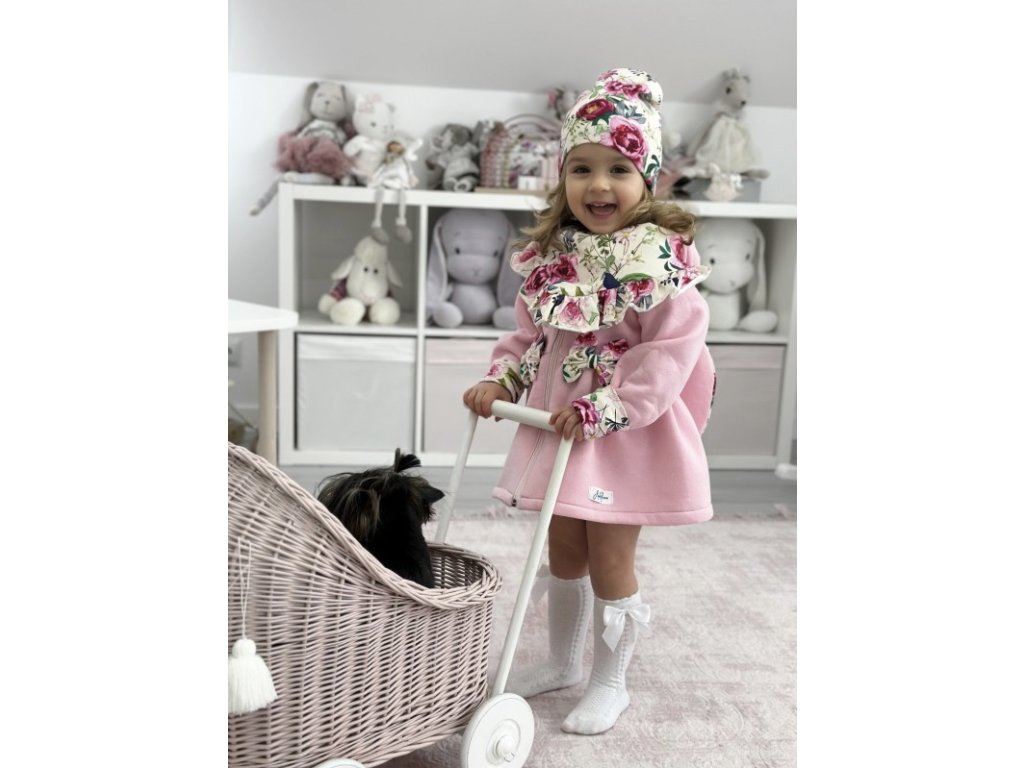 ruzovy-dievcensky-prechodny-kabat-so-zajko-uskami-limitovana-edicia