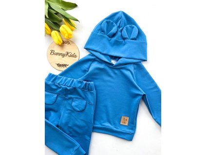 teplakova-suprava-pre-chlapca-modra-handmade-s-macko-uskami