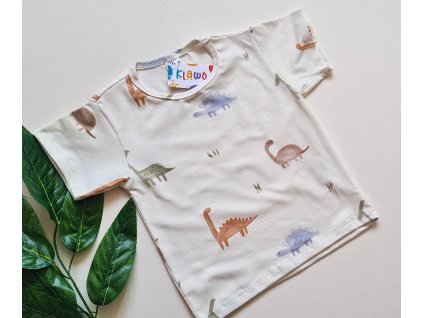 detske-tricko-s-kratkym-rukavom-dinosaurus