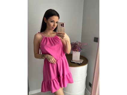 damske-ruzove-saty-set-mama-dcera