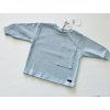 svetlomodre-chlapcenske-oversize-tricko-handmade