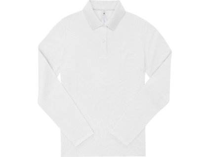 B&C | My Polo 210 LSL /women (Farba white, Veľkosť 3XL)