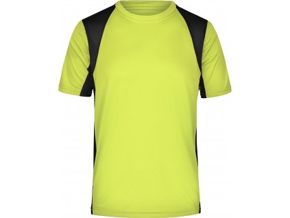 James & Nicholson | JN 306 (Farba fluo yellow/black, Veľkosť 3XL)
