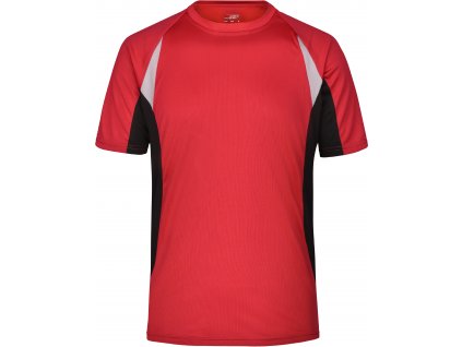 James & Nicholson | JN 391 (Farba red/black, Veľkosť 3XL)